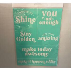 Chalk Couture New 8.5 x 11‎ " Make Today Awesome" Transfer